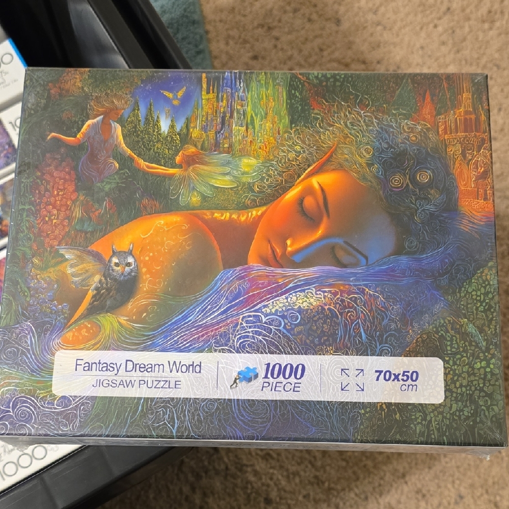 New In Box 1000 Piece Fantasy Dream World Jigsaw Puzzle